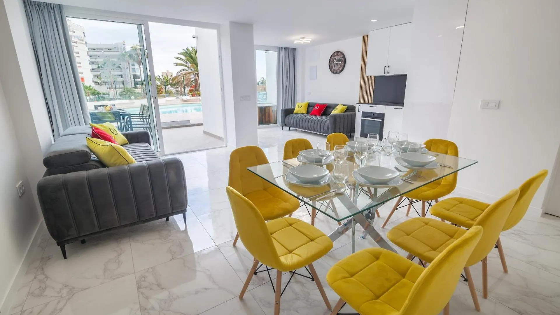 Ponderosa Next To The Pool Apartments With Big Terraces Close To The Beach And Siam Park Playa Feñabe